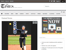 Tablet Screenshot of houmatimes.com